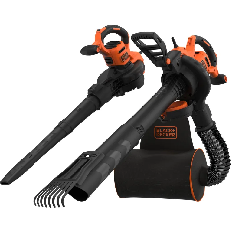 BLACK+DECKER - Aspirador Soplador Triturador Eléctrico BEBLV031-QS.