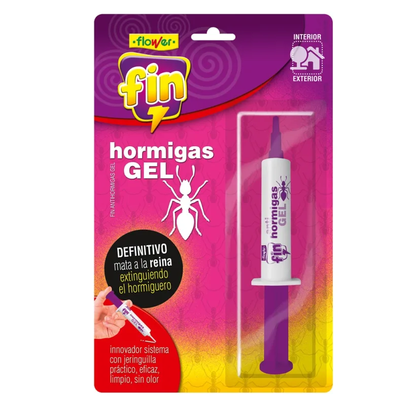 Flower - Gel Antihormigas con Jeringa Dispensadora 10 g.