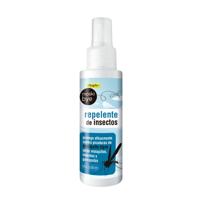 Flower - Repelente de Insectos Moskibye 100 ml.