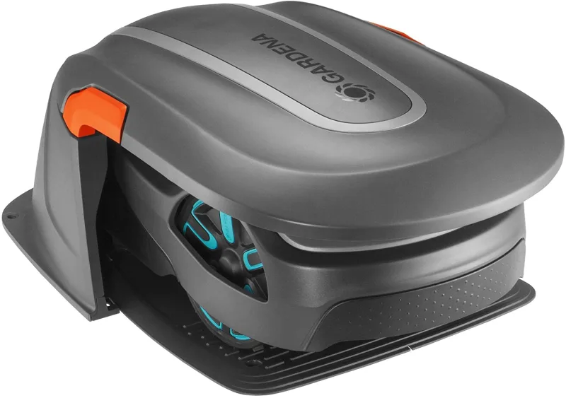 Gardena - Caseta para robots cortacésped Sileno.