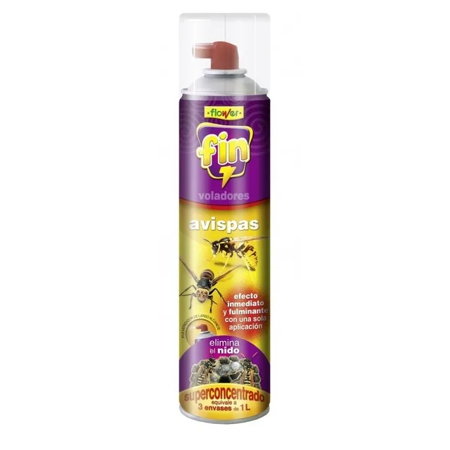 Flower - Insecticida Concentrado en Aerosol Fin Avispas 800 ml.