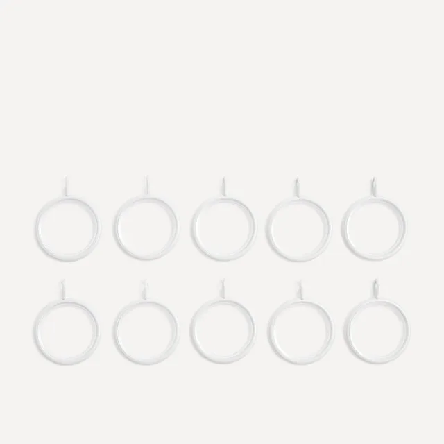 El Corte Inglés - Pack de 10 anillas para cortina El Corte Inglés.