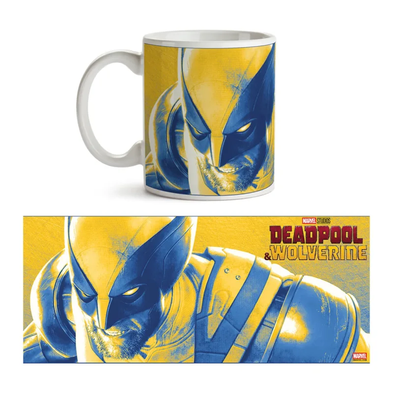 Semic - Taza Face Lobezno Deadpool 3 Marvel.