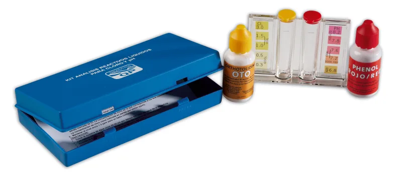 Quimicamp - Kit Análisis pH y Cloro.