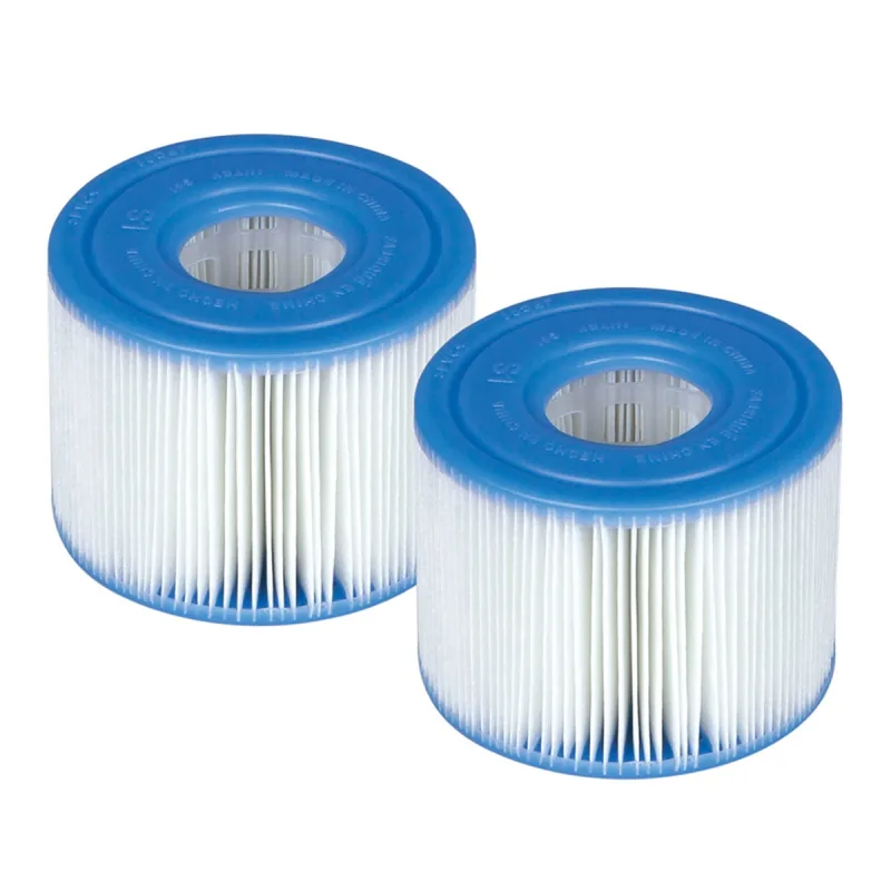 Intex - Set 2 Filtros Cartucho Tipo S1 PureSpa.