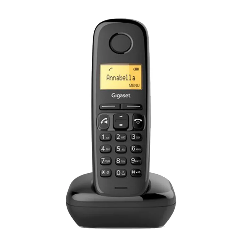 Gigaset - Teléfono inalamábrico Gigaset A270 Dect Negro.