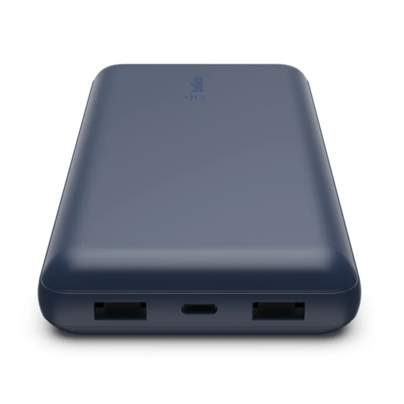 Belkin - Power Bank Belkin 20K de 15W USB-C + 2 USB-A azul.