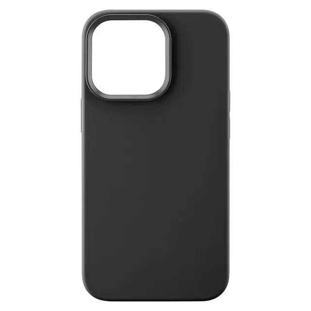 Cellular Line - Funda de silicona negra Cellularline Sensation para iPhone 16 Pro Max.