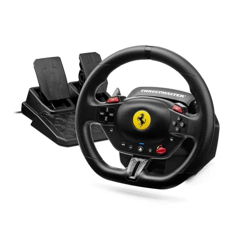 Thrustmaster - Volante Thrustmaster T98 Ferrari 296 GTB para PS5 / PS4 / PC.