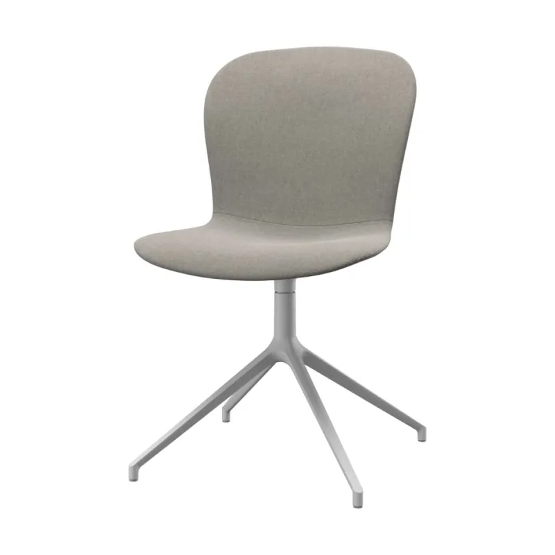 BoConcept - Pack de dos sillas Adelaide giratoria blanca tela Frisco BoConcept.
