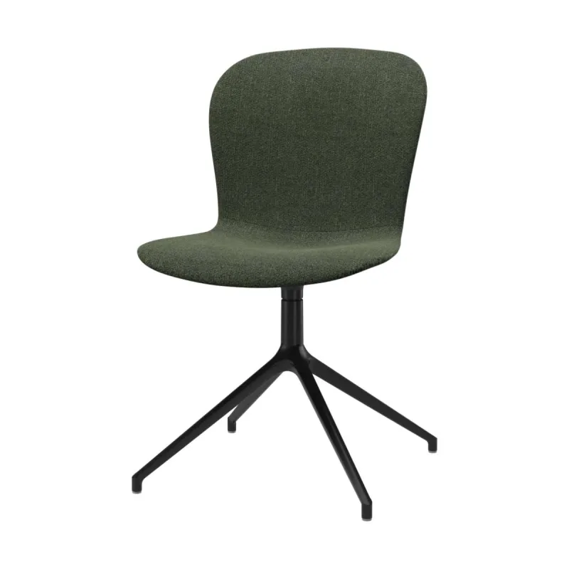 BoConcept - Pack de dos sillas Adelaide giratoria negra tela Lazio BoConcept.