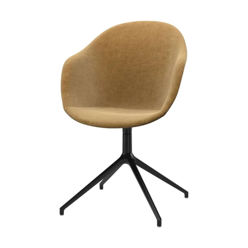 BoConcept - Pack de dos sillas Adelaide giratoria negra tela Napoli BoConcept.