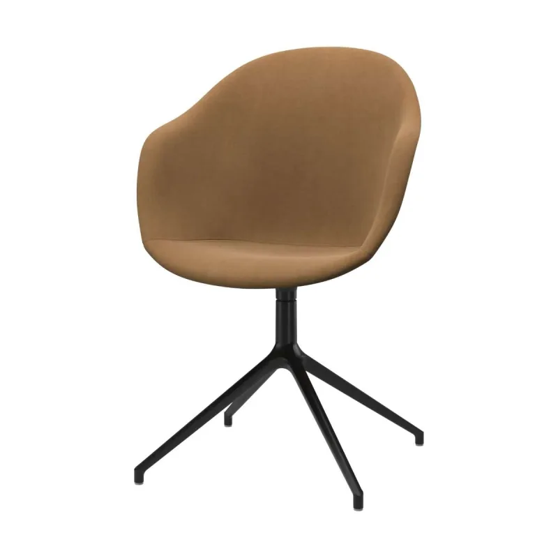 BoConcept - Pack de dos sillas Adelaide giratoria negra tela Frisco BoConcept.