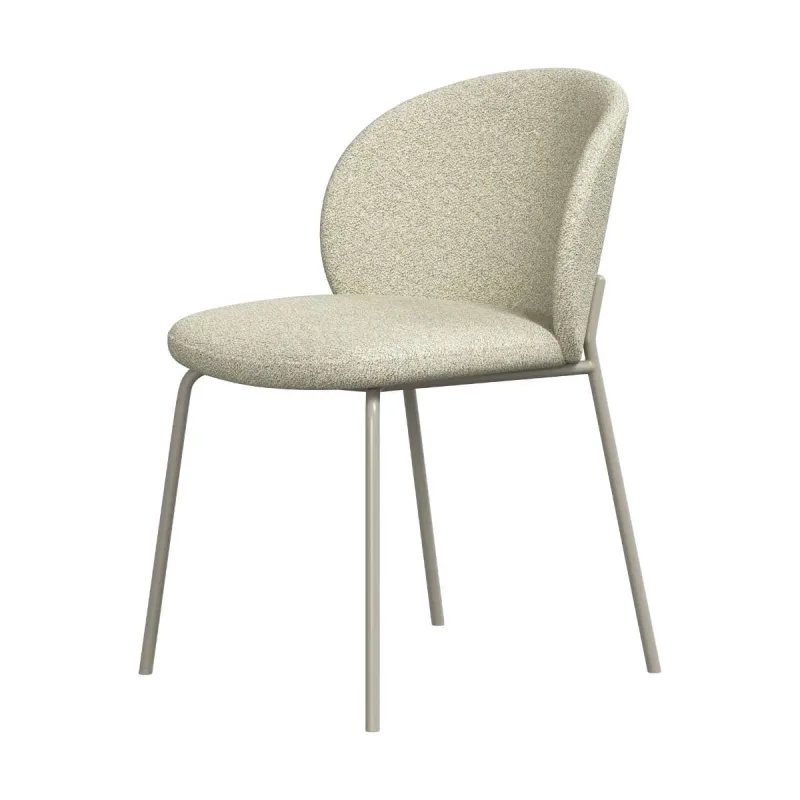 BoConcept - Pack de dos sillas Princeton gris ceniza tela Lazio BoConcept.