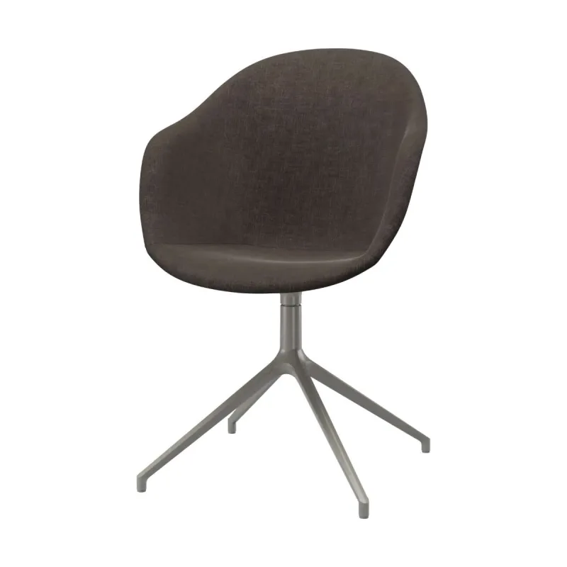 BoConcept - Pack de dos sillas Adelaide giratoria gris ceniza tela Napoli BoConcept.