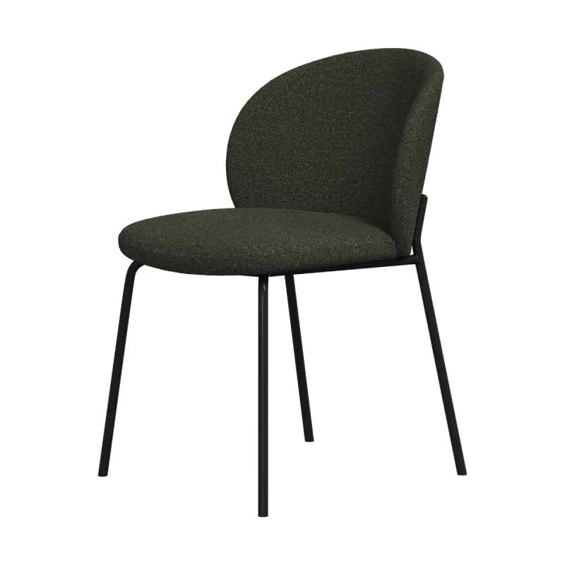 BoConcept - Pack de dos sillas Princeton negra tela Lazio BoConcept.