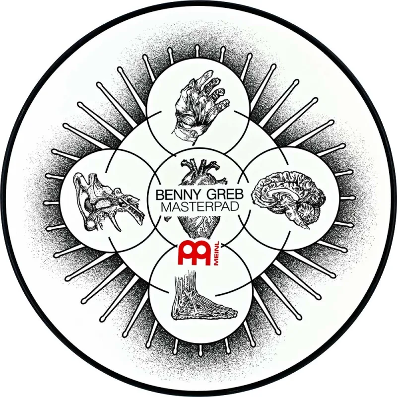 MEINL - Pad de práctica Meinl MPP-12-BG.