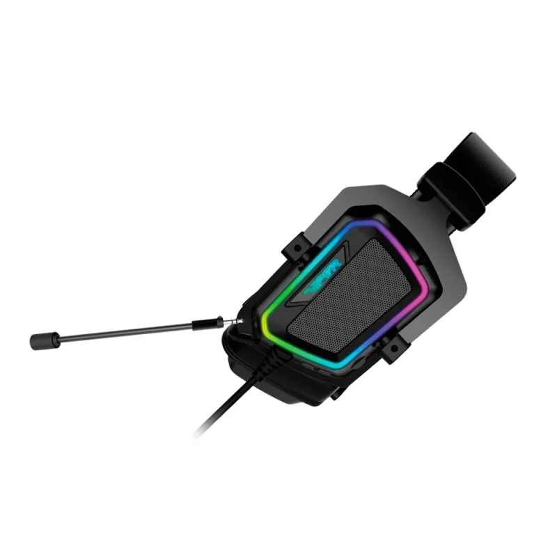 Patriot - Auriculares gaming de diadema Patriot Viper PV3807UMXEK V380 Virtual 7.1 Rgb Headset Enc Mic.