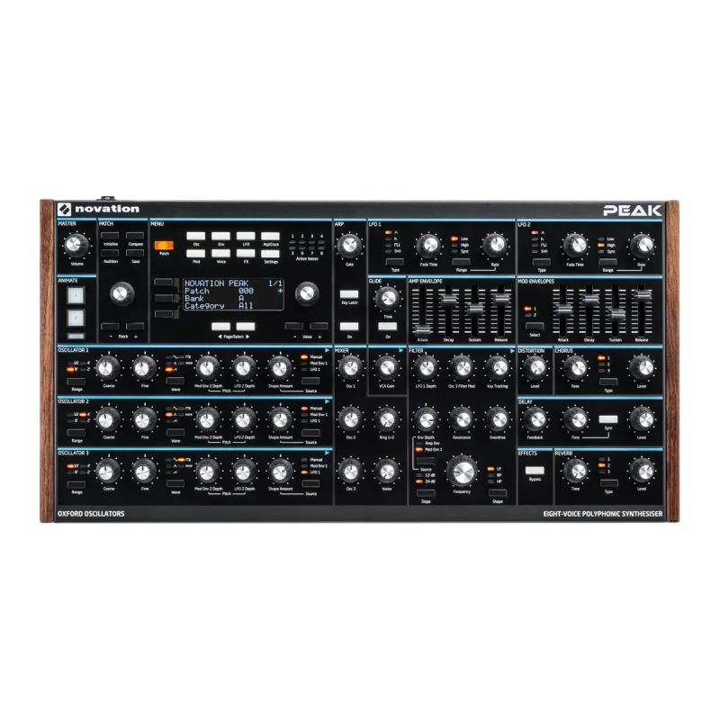 NOVATION - Sintetizador Novation Polifonico Peak.