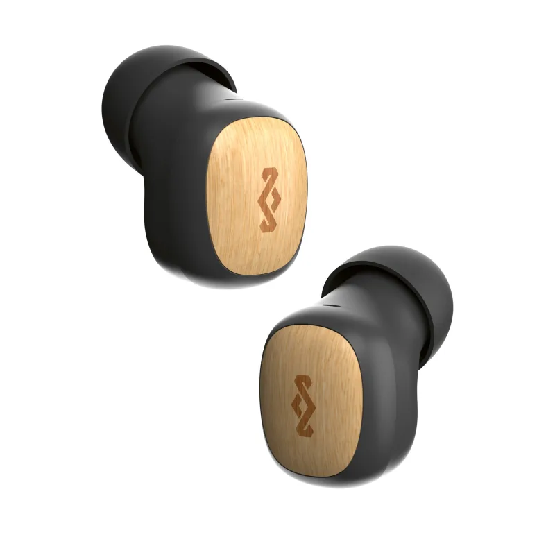 The House of Marley - Auriculares de botón de The House of Marley Smile Jamaica True Wireless.