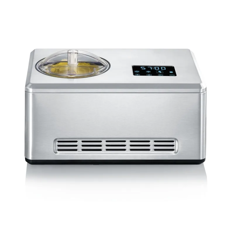 SEVERIN - Heladera 2 en 1 con función yogur SEVERIN EZ 7405 con compresor y temporizador 2 litros.