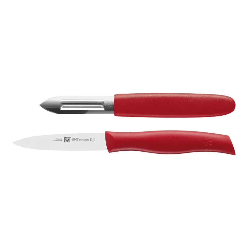 Zwilling - Juego de cuchillo y pelador Twin Grip Zwilling.
