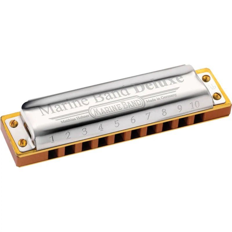 Hohner - Armónica Hohner Marine Band Deluxe Afinación DB.