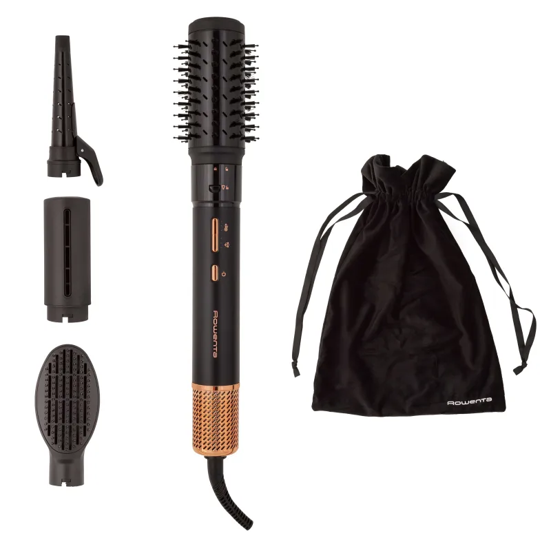 Rowenta - Moldeador de pelo Rowenta Air Shape UB9820 con 4 cabezales distintos motor digital de alta velocidad.