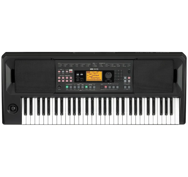 Korg - Teclado de acompañamiento con altavoces Korg Ek-50.