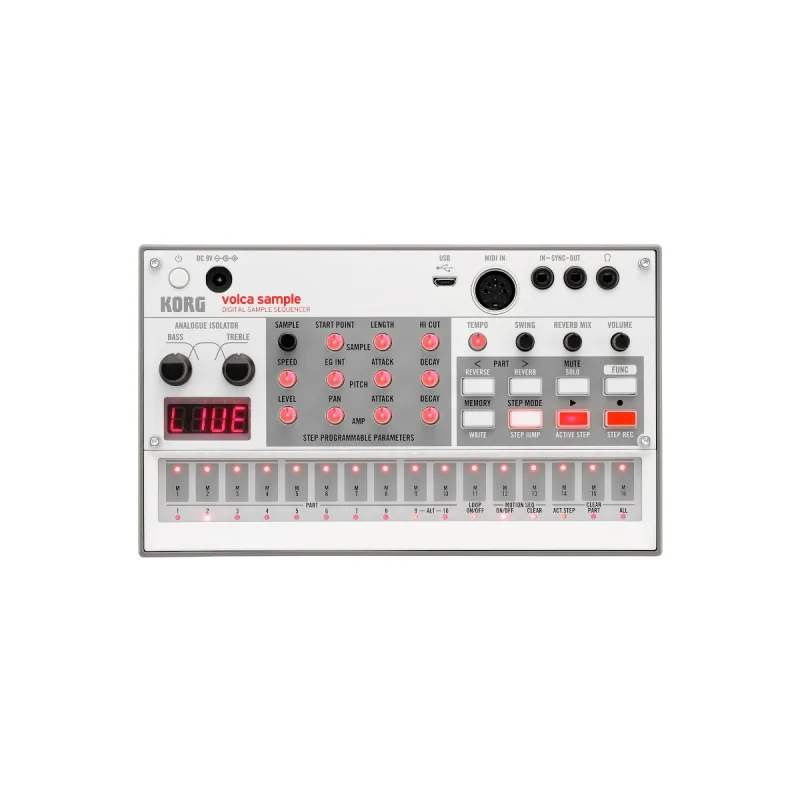 Korg - Sampler Korg VOLCA SAMPLE NUEVA GENERACION.