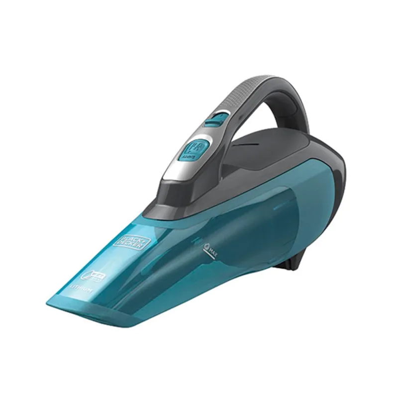 BLACK+DECKER - Aspirador de mano inalámbrico Black+Decker WDA-320-J aspira líquidos y sólidos litio.