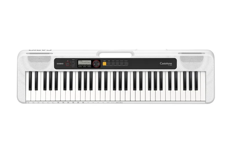 Casio - Teclado de acompañamiento con altavoces Casio Ct-S200We Casiotone Blanco.