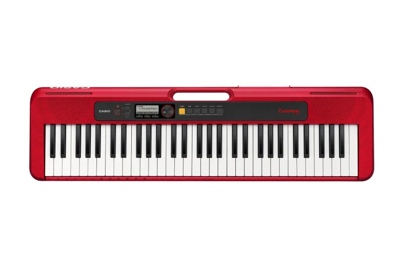 Casio - Teclado de acompañamiento con altavoces Casio Ct-S200Rd Casiotone Rojo.