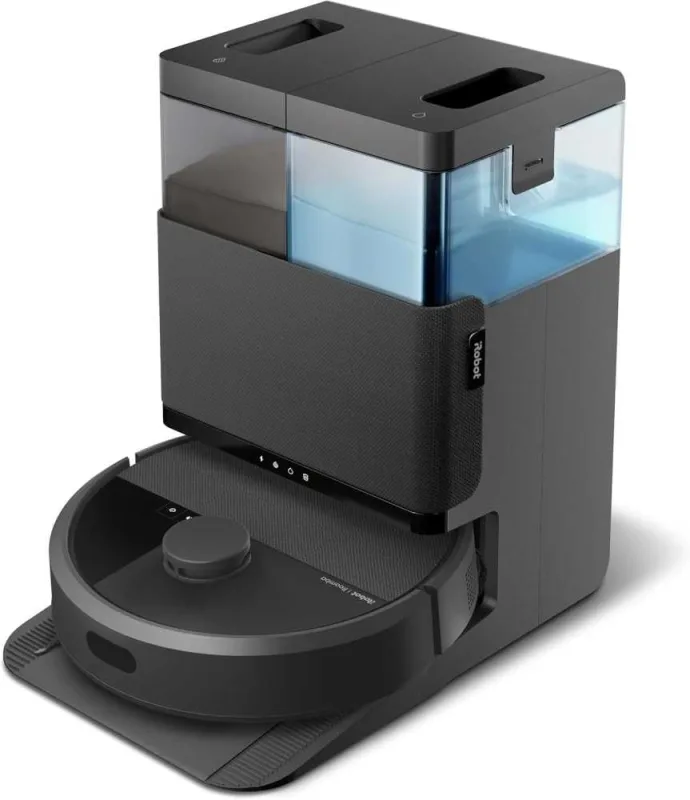 iRobot - Robot aspirador y friegasuelos iRobot Roomba® Plus 405 Combo con Base AutoWash™.