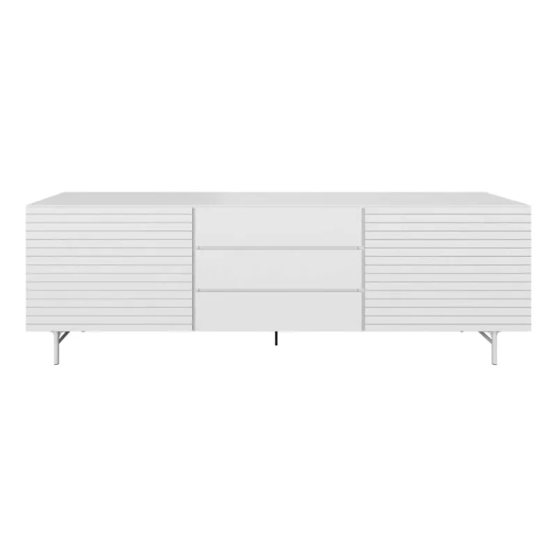 BoConcept - Aparador lacado frente tallado de 2 puertas con 3 cajones Lugano BoConcept.