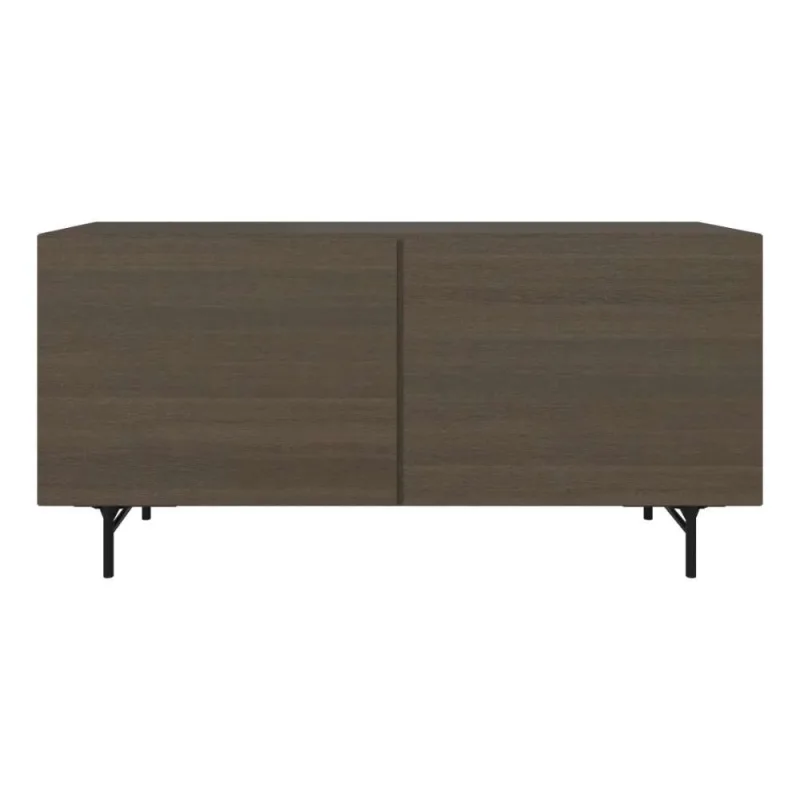 BoConcept - Aparador de madera de roble con 2 puertas lisas Lugano BoConcept.