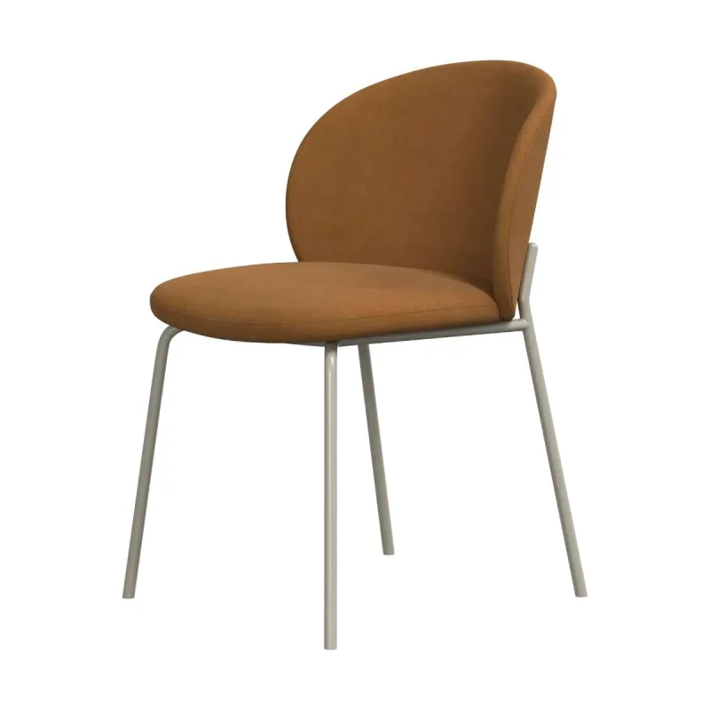 BoConcept - Pack de dos sillas Princeton gris ceniza tela Frisco BoConcept.