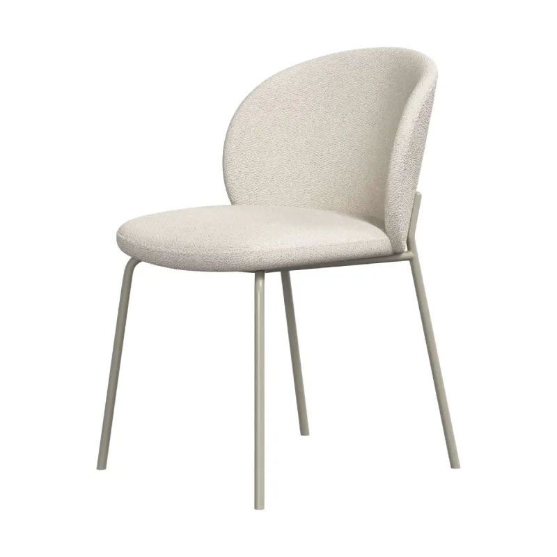 BoConcept - Pack de dos sillas Princeton gris ceniza tela Lazio BoConcept.