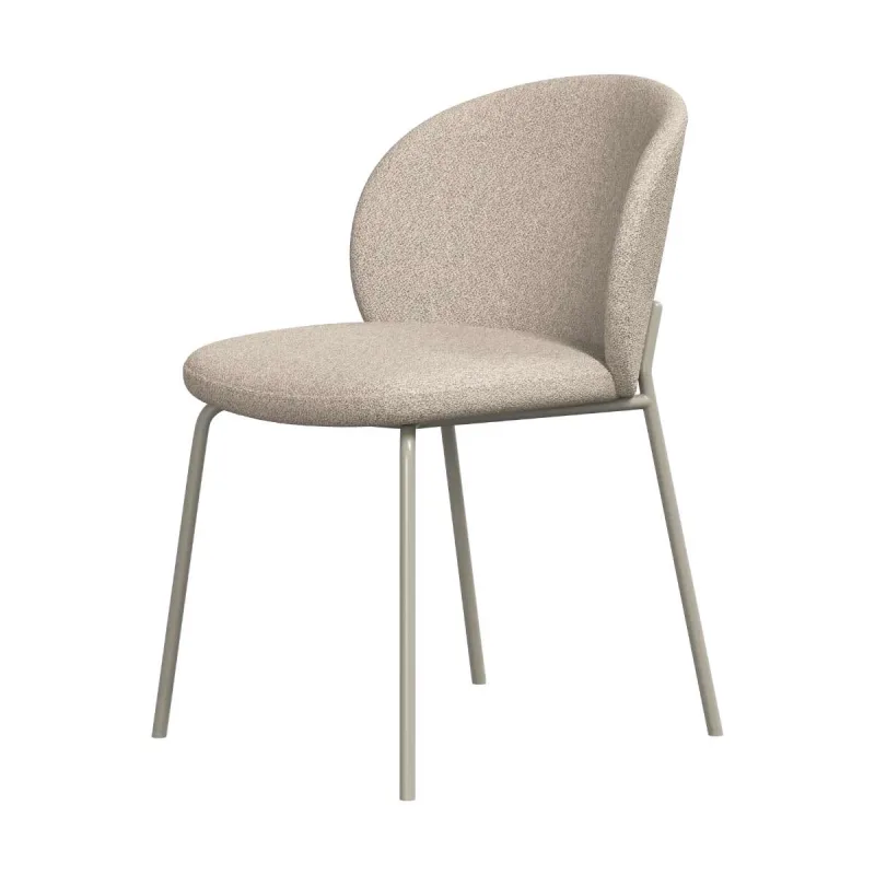BoConcept - Pack de dos sillas Princeton gris ceniza tela Lazio BoConcept.