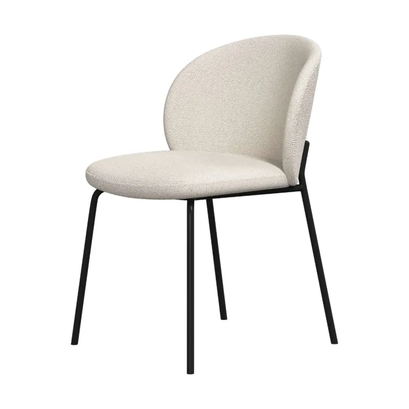 BoConcept - Pack de dos sillas Princeton negra tela Lazio BoConcept.