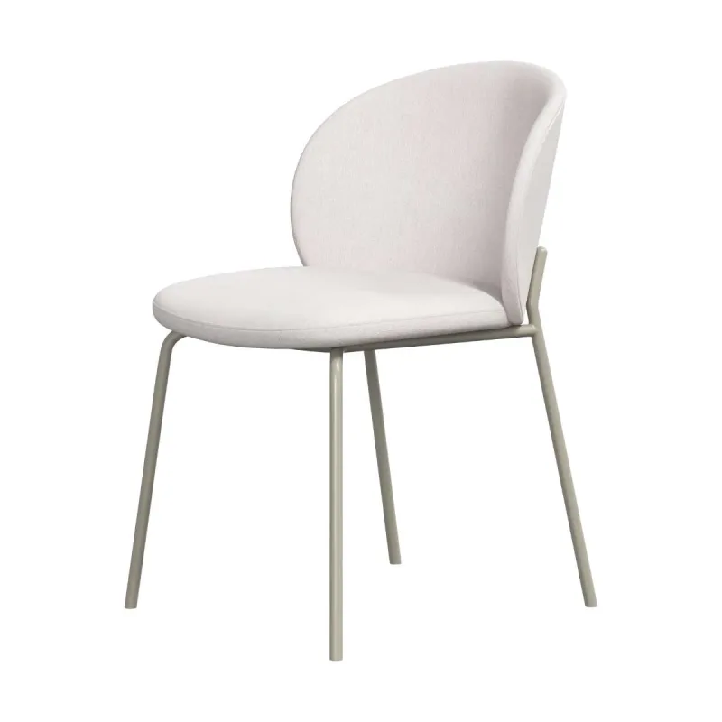 BoConcept - Pack de dos sillas Princeton gris ceniza tela Frisco BoConcept.