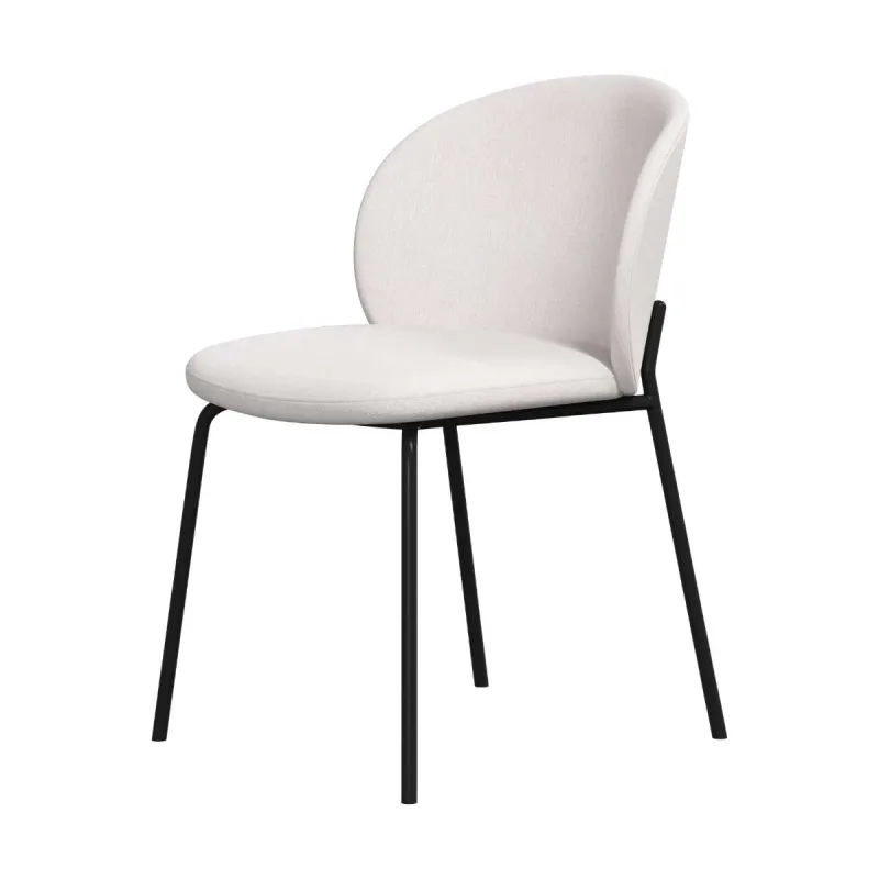BoConcept - Pack de dos sillas Princeton negra tela Frisco BoConcept.