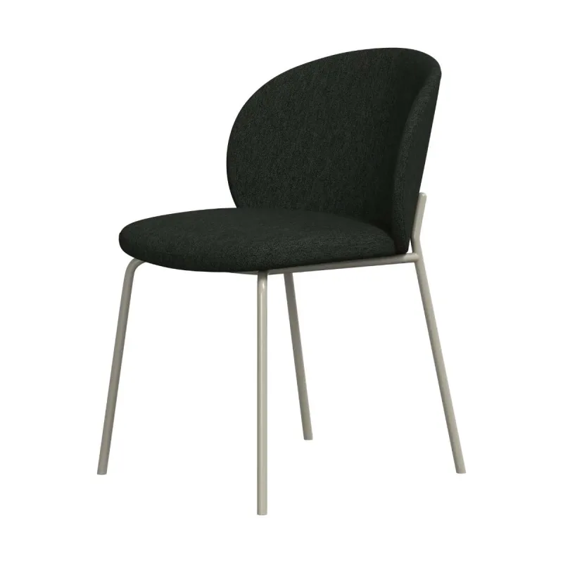 BoConcept - Pack de dos sillas Princeton gris ceniza tela Bristol BoConcept.