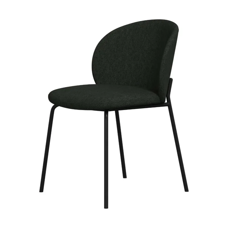 BoConcept - Pack de dos sillas Princeton negra tela Bristol BoConcept.