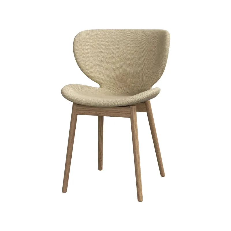 BoConcept - Pack de dos sillas Hamilton pata roble claro tela Nani BoConcept.