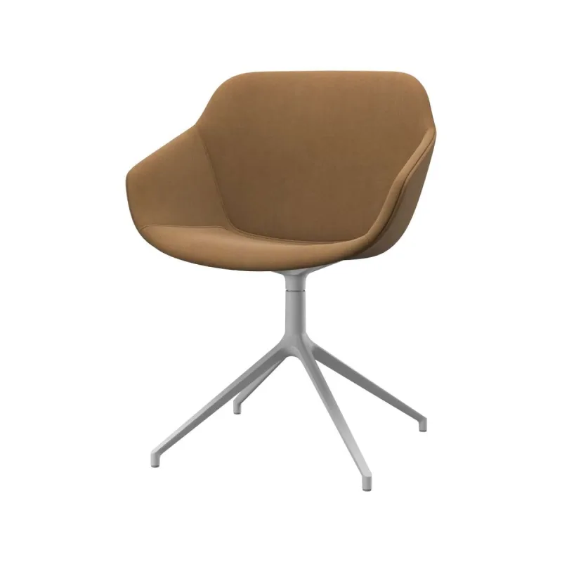 BoConcept - Pack de dos sillas Vienna giratoria pata blanca en tela Frisco BoConcept.