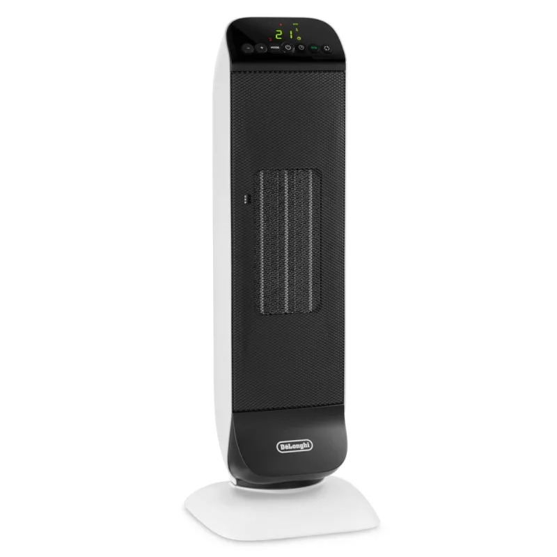 De'Longhi - Termoventilador cerámico de torre De'Longhi HFX25S20 silencioso con tecnología de autorregulación.