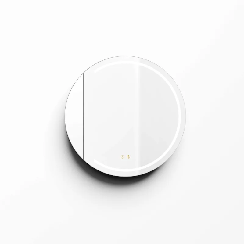 Manillons Torrent - Espejo de baño circular con luz Camerino NOX Manillons Torrent.