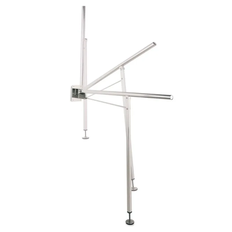 Beltrán - Asidero para baño abatible con pata de apoyo regulable Beltrán.