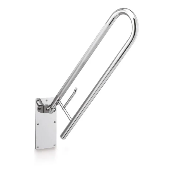 Beltrán - Asidero para baño antideslizante abatible con portarrollos y soporte grande Beltrán.